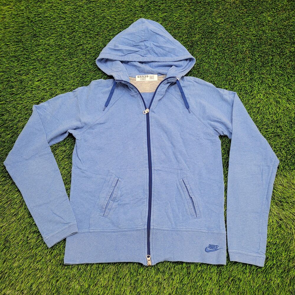 Nike Light Blue Full-Zip Hoodie